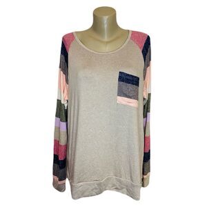 Cato [L] Color Block Sweater (2322)